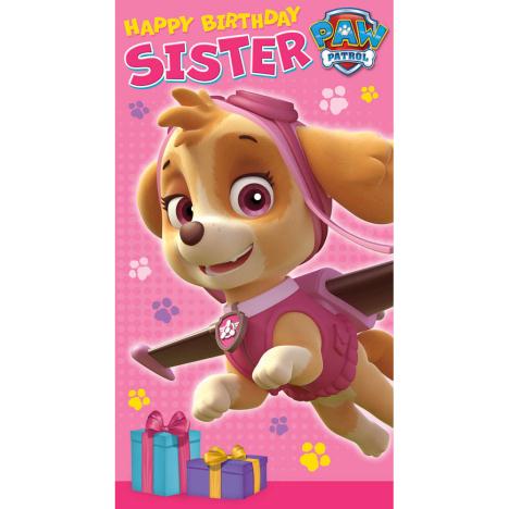 Sister Paw Patrol Birthday Card £2.45